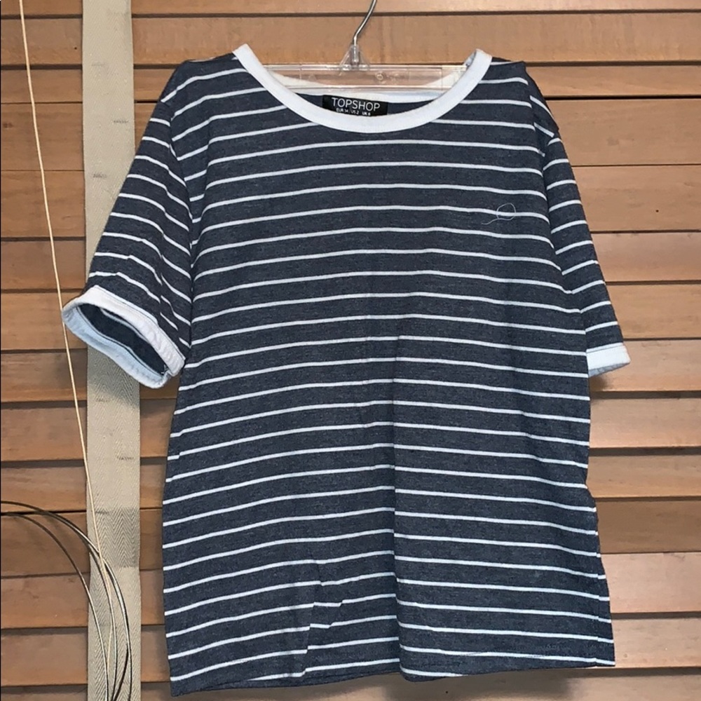 Top shop striped t shirt